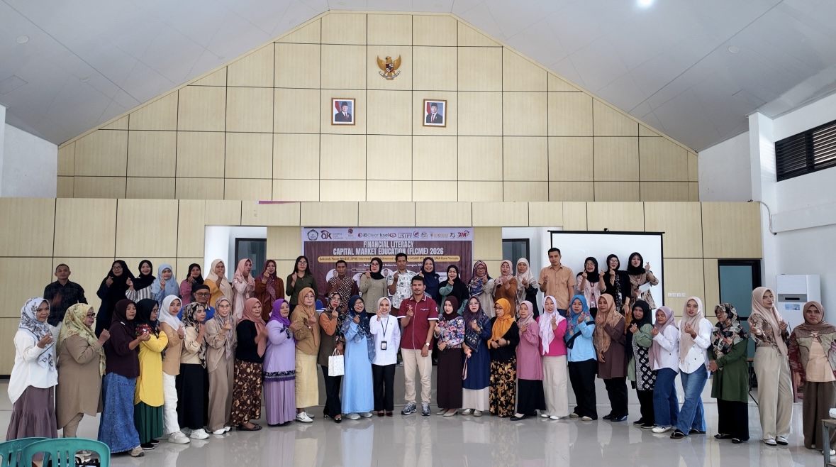 KSPM Unkhair dan OJK Maluku Utara Latih 100 Guru Ternate Ajarkan Pasar Modal di Kelas