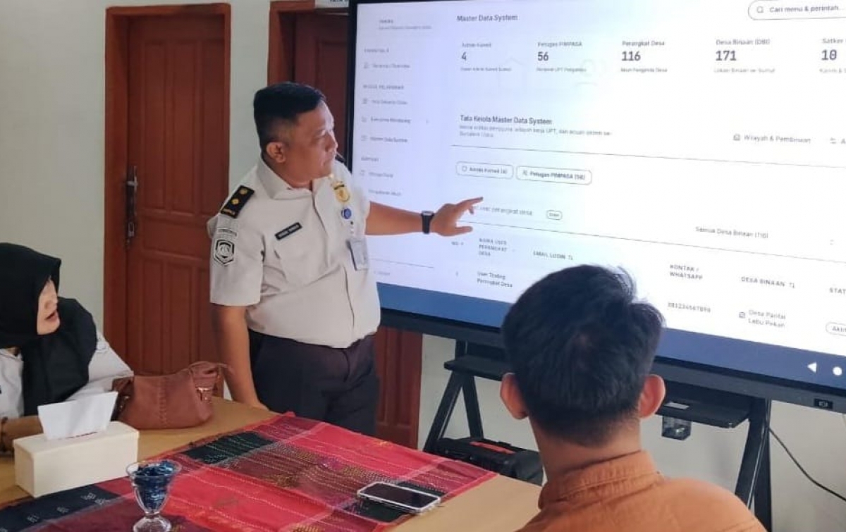 Kanwil Imigrasi Sumut Sosialisasi SIMPEL DBI, Sistem Monitoring Desa Binaan Berbasis Digital