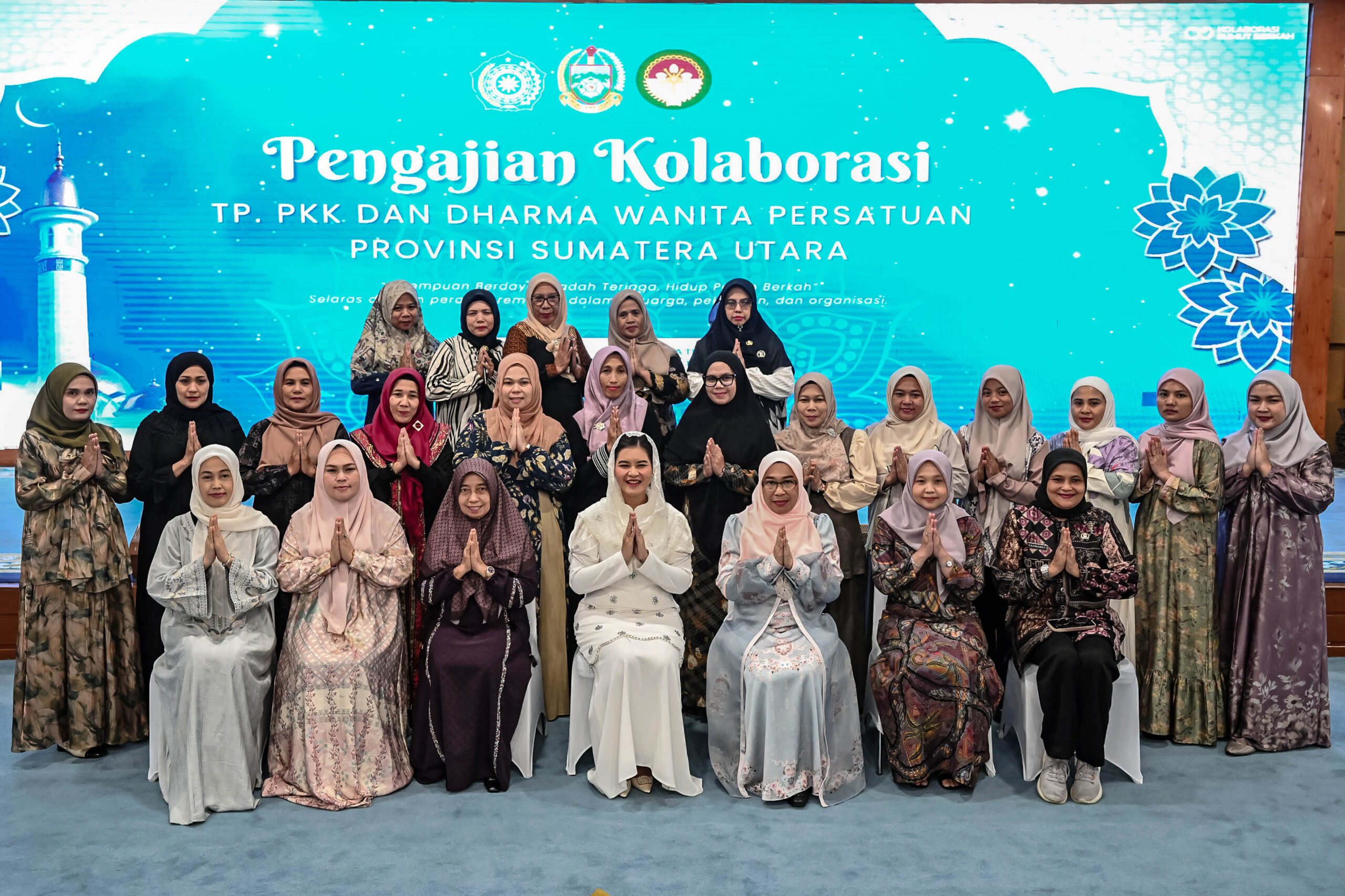 Pengajian PKK dan DWP Sumut di Medan, Ustaz Damri Tambunan Ingatkan Peran Perempuan Jaga Ketahanan Keluarga dan Organisasi