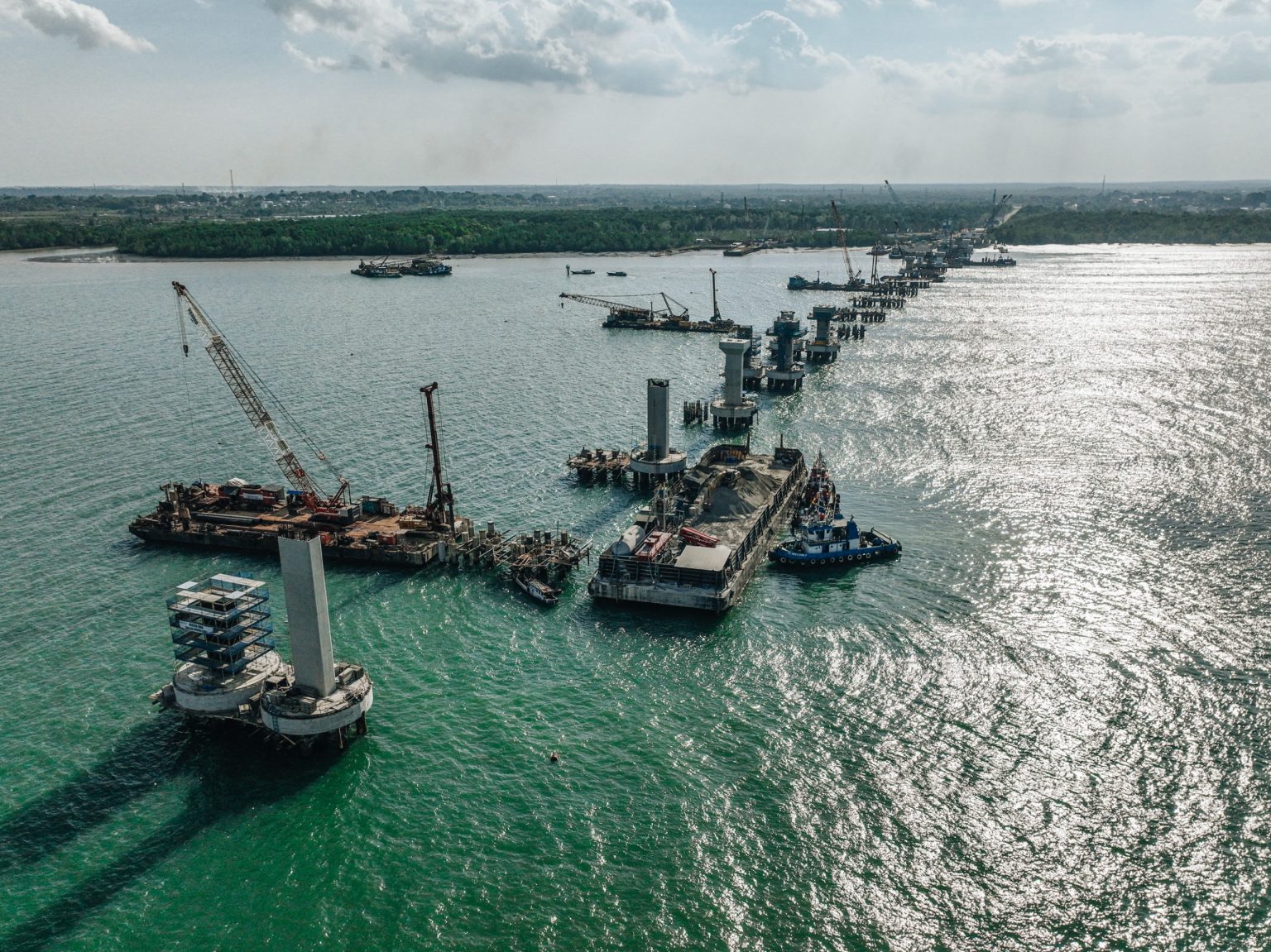 Waskita Karya Garap Jembatan Pulau Laut Rp 1,09 T, Progres 18,4 Persen