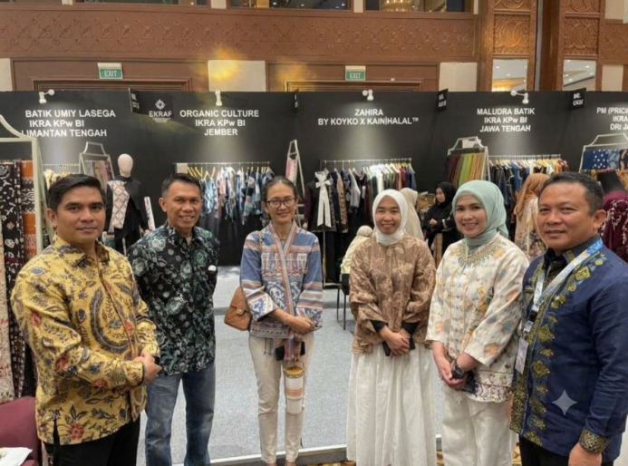 UMKM Binaan BI Bengkulu Tembus IN2MOTIONFEST 2026, Motif Kaganga Suku Rejang Dipamerkan di Jakarta