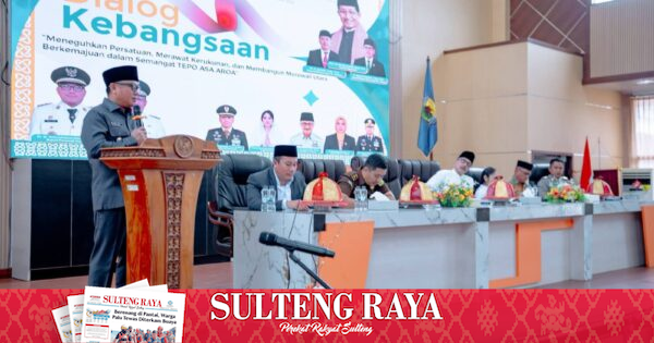 Bupati Morowali Utara Sebut Kerukunan Modal Utama di Dialog Kebangsaan Hari Santri 2026
