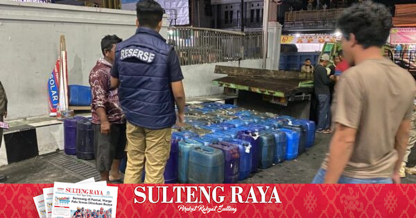 Polres Parigi Moutong Amankan 3.072 Liter BBM Subsidi di SPBU Kampal, Dua Pengemudi Diperiksa