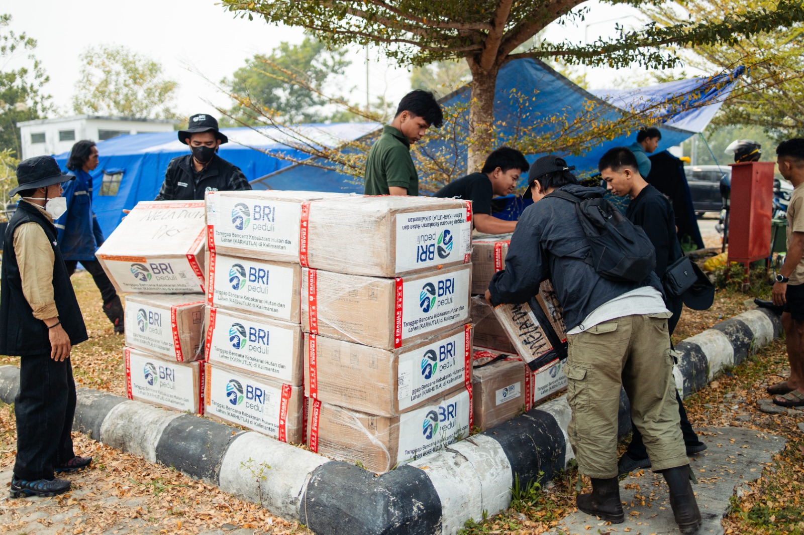 BRI Peduli Salurkan 270 Mesin Pompa Air untuk Penanganan Karhutla di Kalimantan Barat