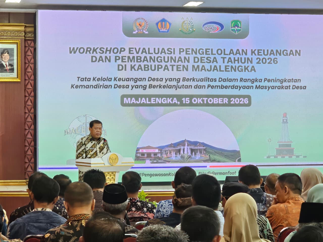 BPK Jabar Evaluasi Keuangan Desa 2026 di Majalengka, 3 Kategori Penghargaan Diberikan ke Desa Terbaik