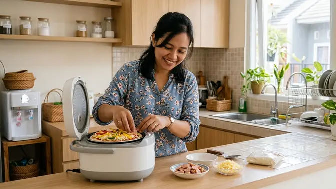 Resep Pizza Magic Com, Camilan Empuk Tanpa Oven