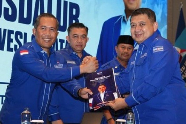 Musda Demokrat Sulsel Tetapkan Munafri Arifuddin Calon Tunggal Ketua DPD, Sapu Bersih 27 Suara DPC dan Sayap Partai