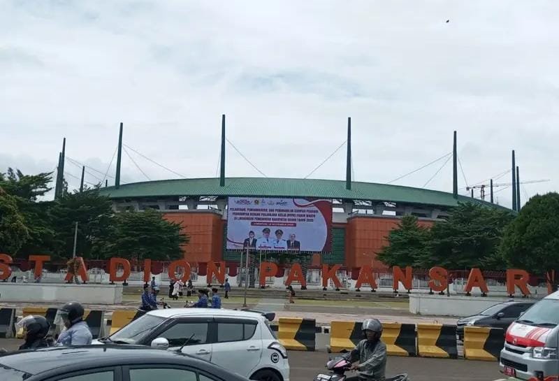 Polisi Pertebal Personel di Stadion Pakansari Jelang Garudayaksa FC vs Persib