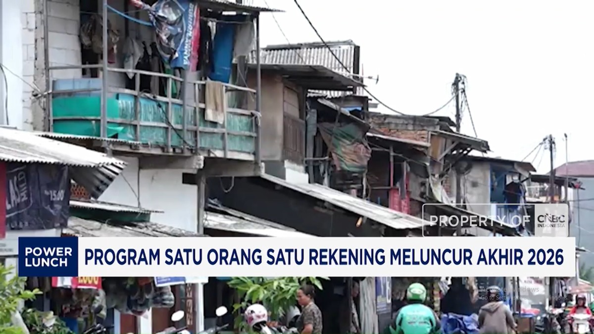 Program Satu Orang Satu Rekening untuk 25 Juta Warga Meluncur Akhir 2026