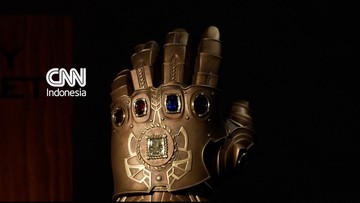 Replika Infinity Gauntlet Thanos di Avengers Dilelang 8 Desember