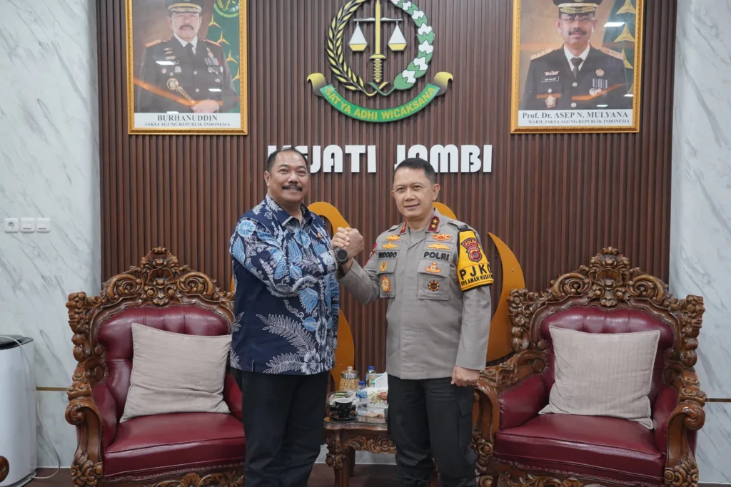 Kajati dan Kapolda Jambi Sepakati Penguatan Sinergi Penanganan Perkara Pidana di Provinsi Jambi