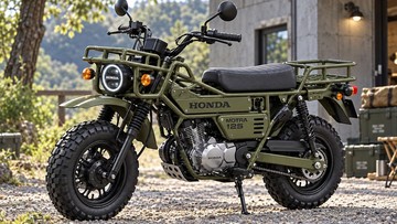 Gambar Paten Honda Motra Baru Terungkap, Ada Versi Bensin dan Listrik