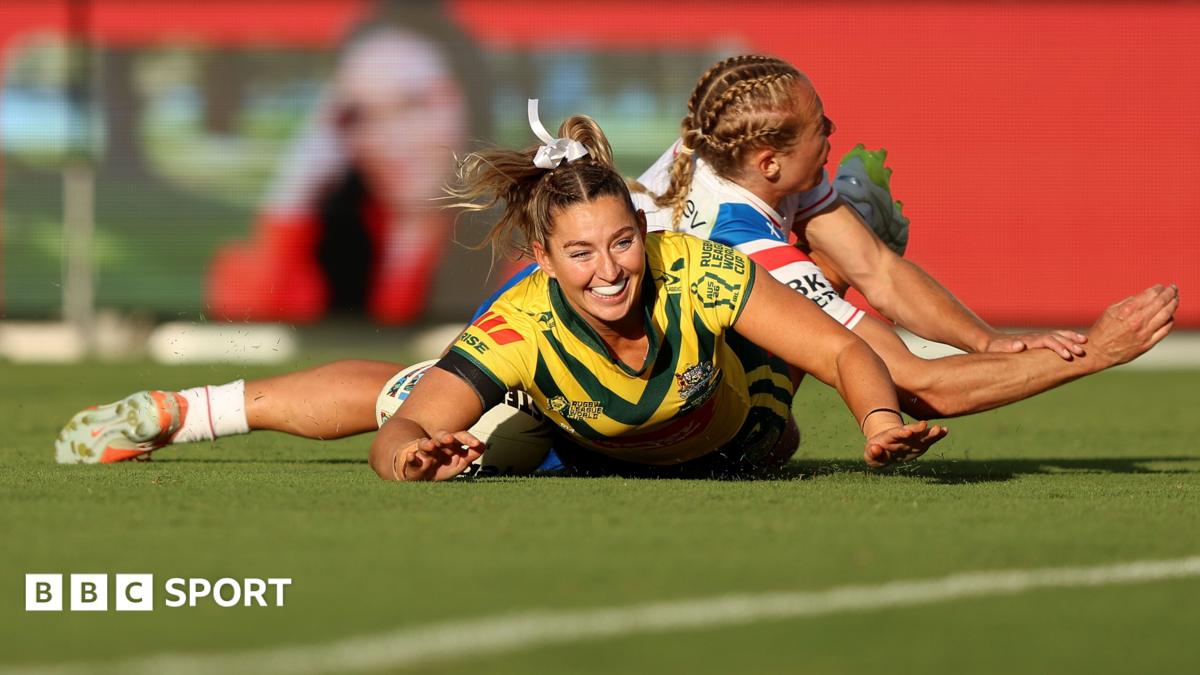 Inggris Dihancurkan Australia 78-0 di Piala Dunia Rugby Liga Wanita