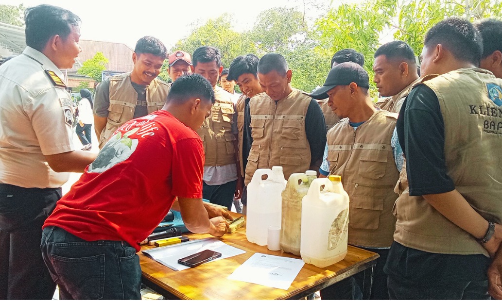 Klien Bapas Polewali Dibekali Budidaya Hidroponik oleh UPTD BBTPH Sulbar untuk Bekal Usaha Mandiri