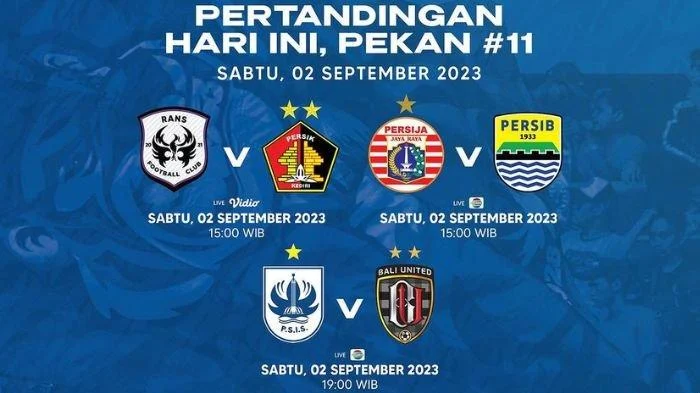 Jadwal BRI Super League Pekan Keenam: Persib vs Persija Jadi Laga Penentu