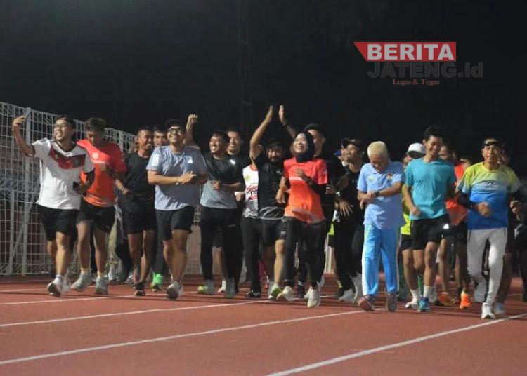 Jogging Track Stadion Moh. Sarengat Batang Dibuka Gratis, Bupati Faiz Sebut Material Impor Jerman