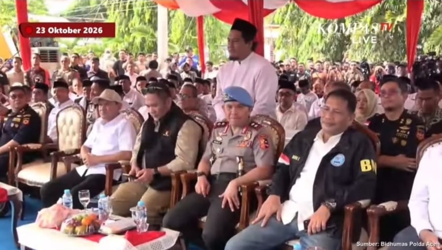 Kapolri Tinjau Laboratorium Narkotika di Pidie, Imam Besar Masjid Raya Baiturrahman Serukan Ikhtiar Bersama