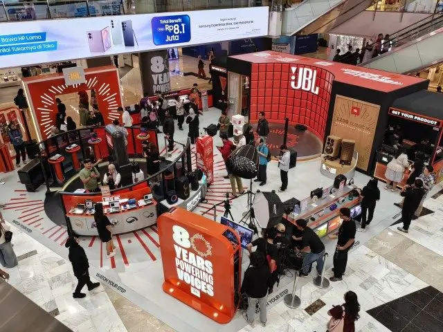 JBL Rayakan 80 Tahun lewat Experience Zone Interaktif di Grand Indonesia