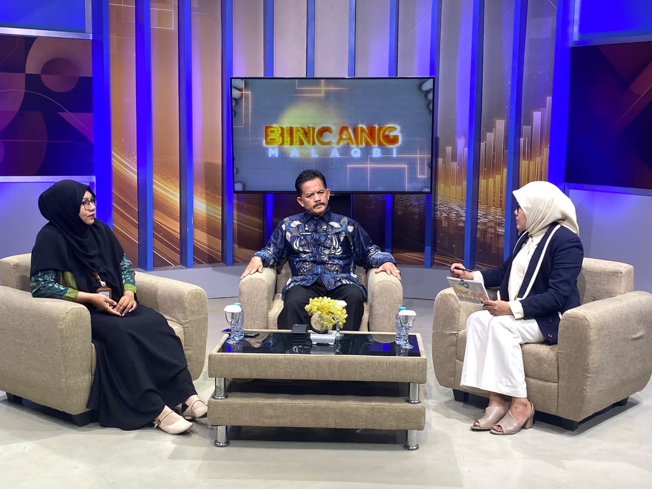 DKPPKB Sulbar Edukasi Warga soal Bahaya Asap Karhutla lewat Dialog TVRI Mamuju