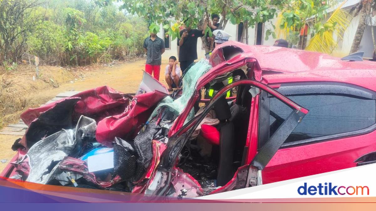 Mobil Brio Tabrak Truk Fuso di Bangka Tengah, 4 Orang Sekeluarga Tewas di Lokasi