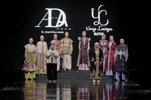 Desainer Muda Berau Anisah Dhiya Azizah Bawa Koleksi 