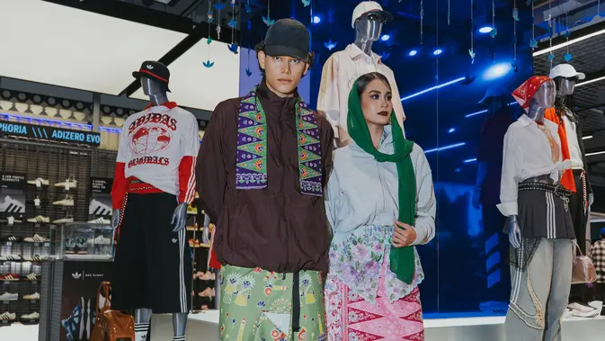 Gerai adidas Originals PIM 3 Hadirkan Ornamen Gigi Balang dan Ikon Betawi