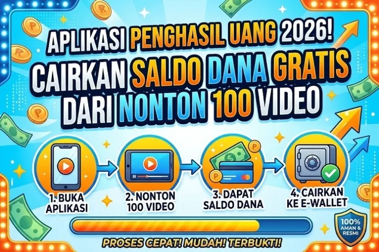 Aplikasi Penghasil Uang Baru di Play Store Bayar Saldo Dana via Nonton Video