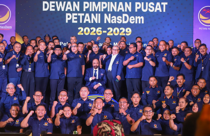 Surya Paloh Lantik 26 Pengurus Petani NasDem, Incar Kedaulatan Pangan