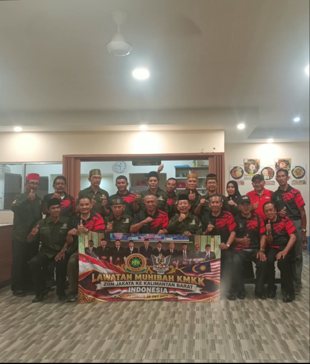 DPD MABM Singkawang Terima Kunjungan 9 Kepala Desa Telaga Air Kuching, Bahas Adat Melayu dan Ekonomi Warga