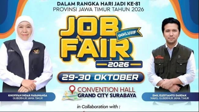 Job Fair Inklusif 2026 Disnakertrans Jatim Buka 3.000 Lowongan Kerja