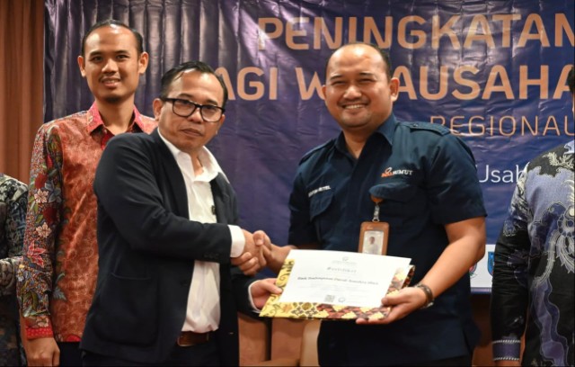 Kementerian UMKM Apresiasi Bank Sumut, 607 Wirausaha Terdampak Bencana di 8 Daerah Ikut Pelatihan di Medan