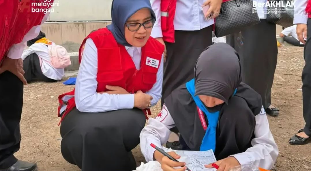 Ketua PMI Tulang Bawang Minta Pelajar Peduli Aksi Kemanusiaan Lewat Lomba PMR Tingkat Wira dan Madya