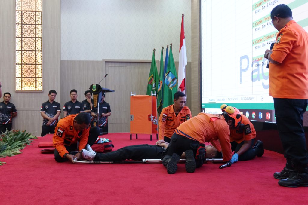 Kanim Cilegon Latih 40 Pegawai Mitigasi Megathrust dan Erupsi Gunung Berapi Bersama BPBD Banten