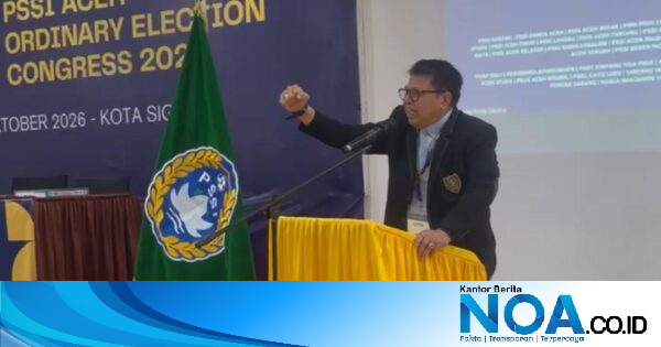 33 Voter PSSI Aceh Tolak Penunjukan Rudi Yulianto sebagai Plt, Desak Erick Thohir Hormati Hasil Kongres