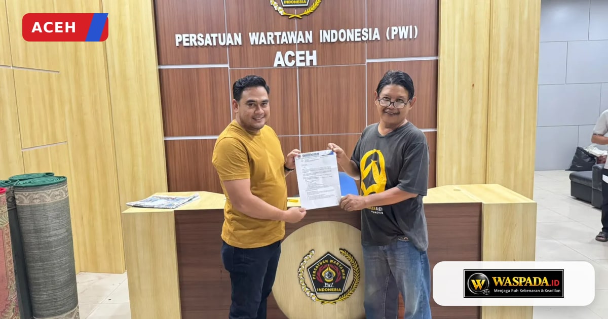 Sayuti Achmad Lolos Verifikasi SC, Maju ke Pemilihan Ketua PWI Aceh Periode 2026–2031