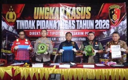 Bareskrim Bongkar Solar Oplosan di Musi Rawas, 26.000 Liter Disita