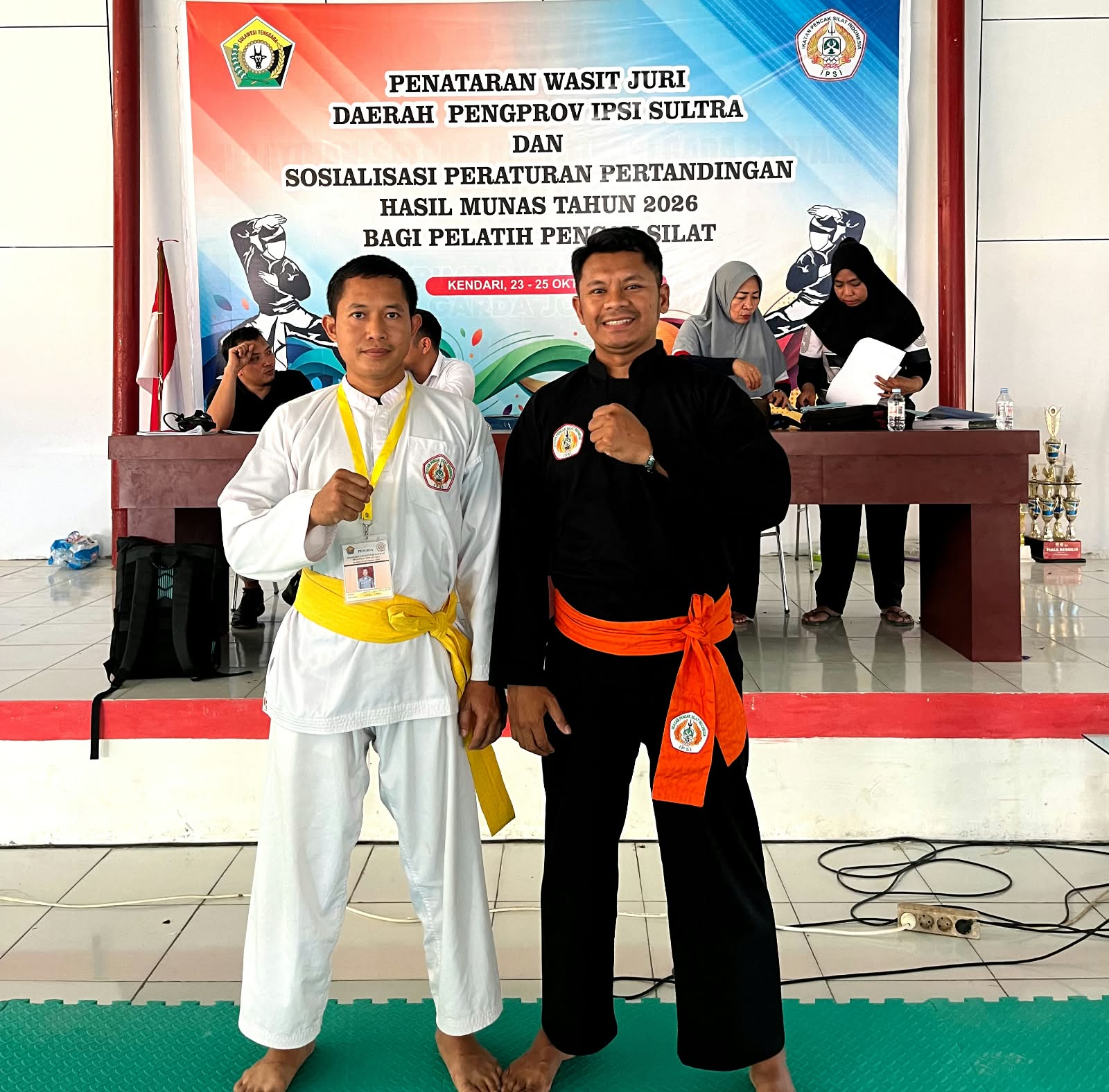 PERSINAS ASAD Kolaka Timur Kirim 2 Peserta Penataran Wasit Juri IPSI Sultra di Kendari