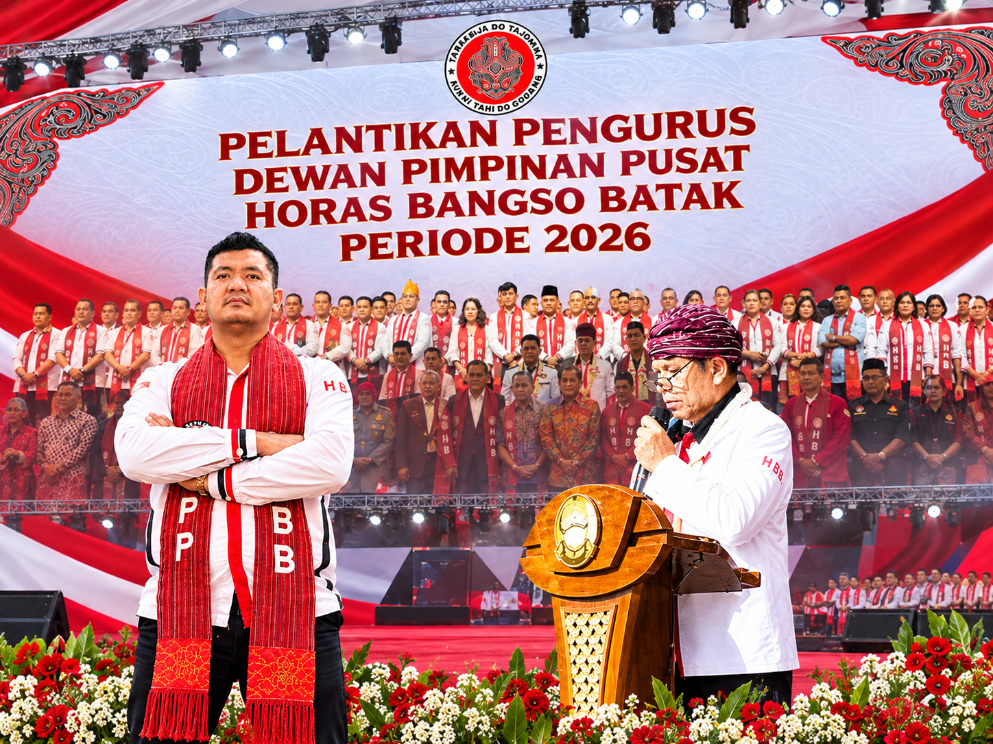 Dosma Roha Sijabat Jadi Dewan Pengarah DPP HBB, Lamsiang Sitompul Pimpin 1.000 Pengurus Periode 2026–2031