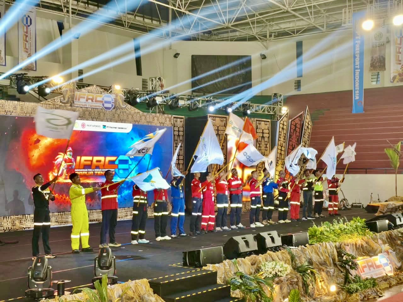 IFRC 2026 di Mimika Diikuti 17 Tim dari 16 Perusahaan, Gubernur Papua Tengah Tekankan Budaya Keselamatan