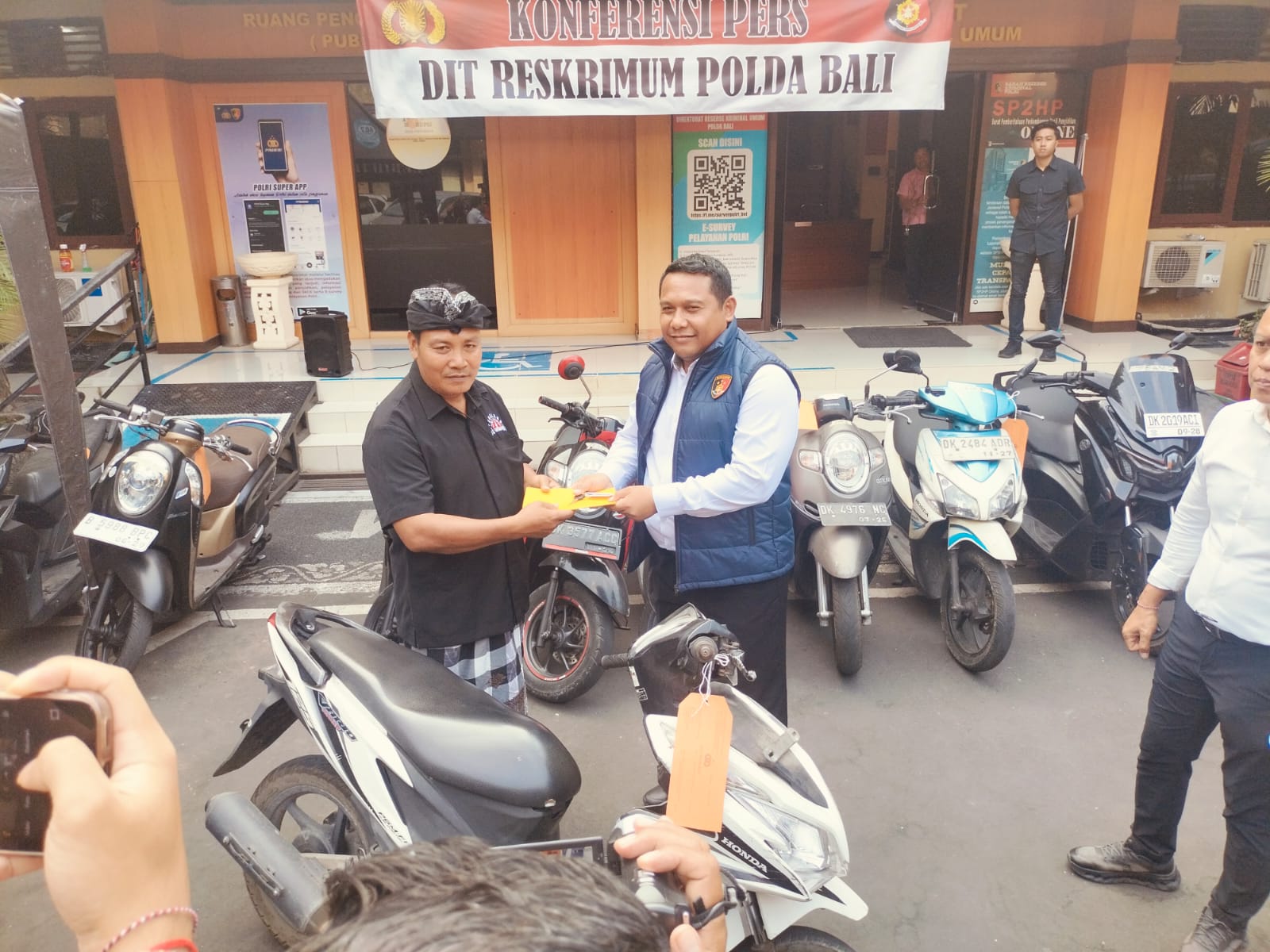 Resmob Polda Bali Temukan Motor Ketua Pecalang Singapadu dalam 4 Hari, Pelaku Diamankan