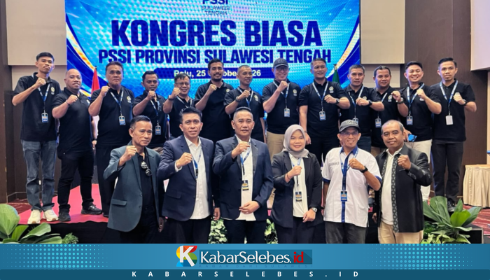 Asprov PSSI Sulteng Tuntaskan Kongres Biasa di Palu, 7 Klub Sah jadi Anggota dan KLB Ketua Definitif Disiapkan