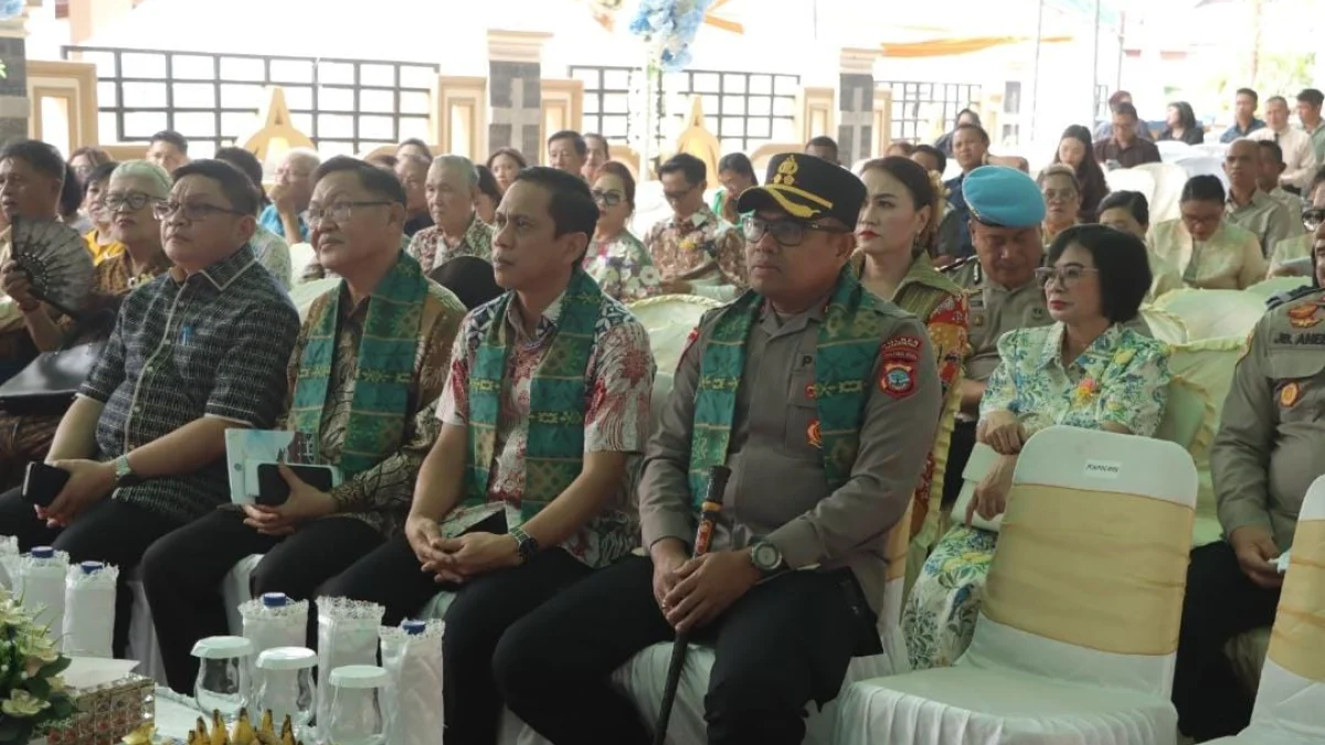 Kapolres Kotamobagu Hadiri Peresmian Gereja GMIBM Dayanan, Tegaskan Toleransi Bukan Sekadar Kata