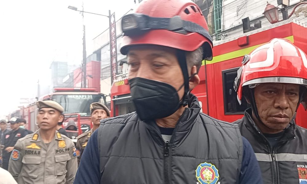 Wali Kota Bogor Dedie Rachim Tinjau Kebakaran 3 Ruko Suryakencana, Minta Pemilik Bangunan Tua Periksa Instalasi Listrik