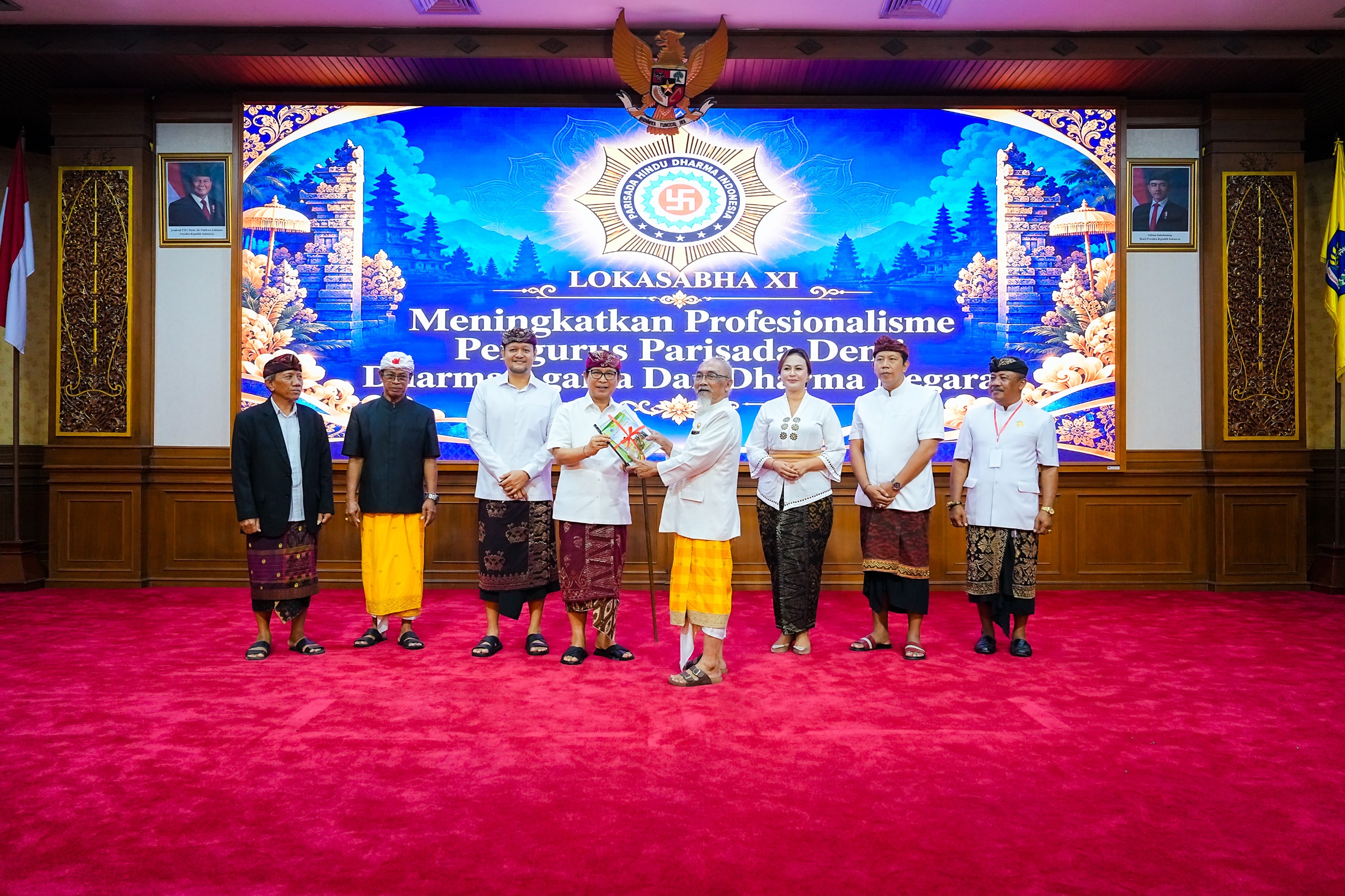 Bupati Badung Buka Lokasabha XI PHDI, Minta Pengurus Jaga Persatuan Umat Hindu