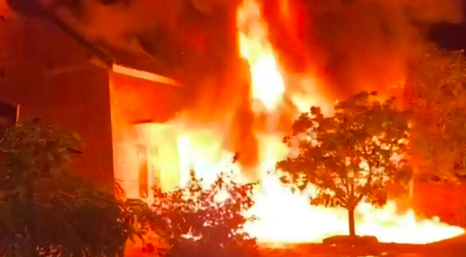 Empat Rumah di Musi Rawas Ludes Terbakar Dini Hari, Kerugian Ditaksir Rp 200 Juta