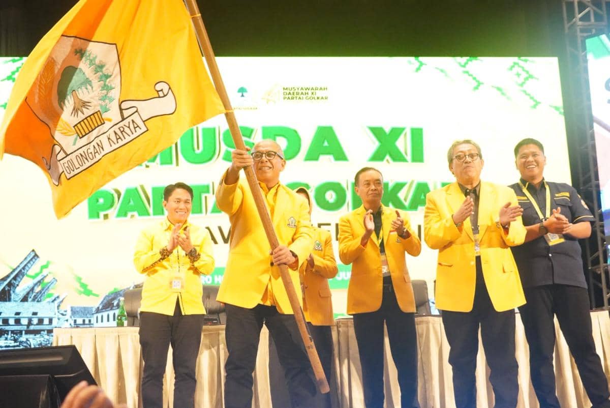 Bahlil Lahadalia Lantik Ilham Arief Sirajuddin sebagai Ketua Golkar Sulsel 25 Oktober, 5 Menteri dan 4.000 Kader Hadir