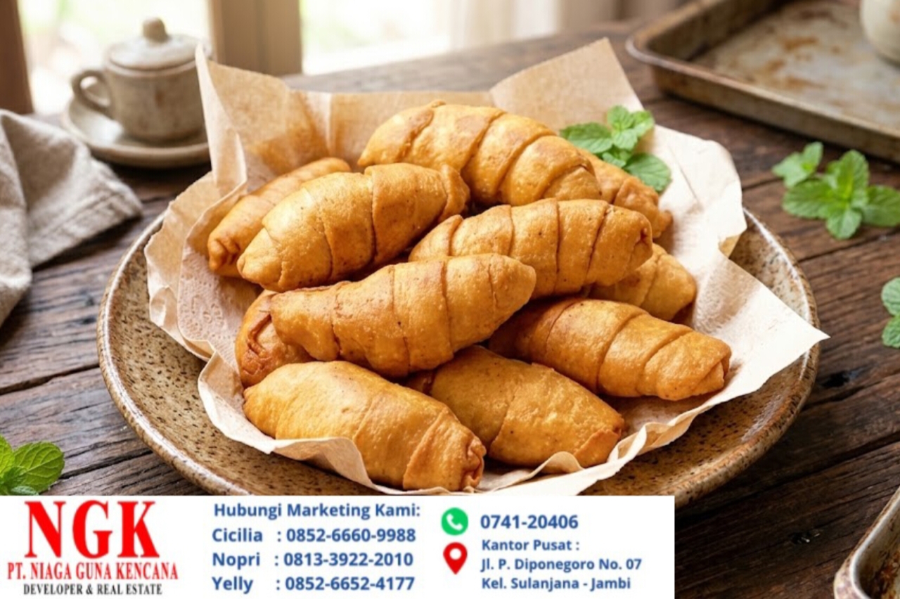 Resep Molen Pisang Renyah Tahan Lama, Camilan Sore Favorit Keluarga di Jambi