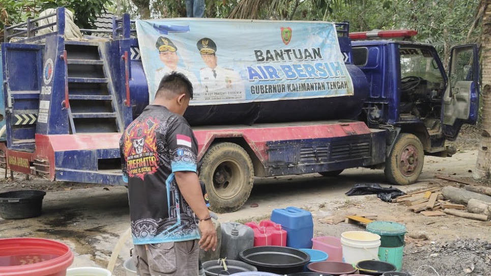Dinas PUPR Kalteng Salurkan 13,4 Juta Liter Air Bersih ke 9 Kabupaten Sepanjang Kemarau 2026
