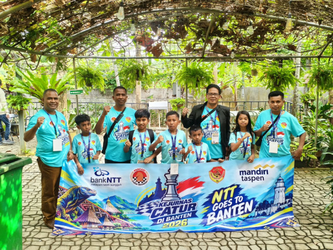 Siswa Kelas VI SD GMIT SoE II Wakili NTT di Kejurnas Catur Yunior 2026, Kepala Sekolah Sebut Perkembangan Mental Meningkat
