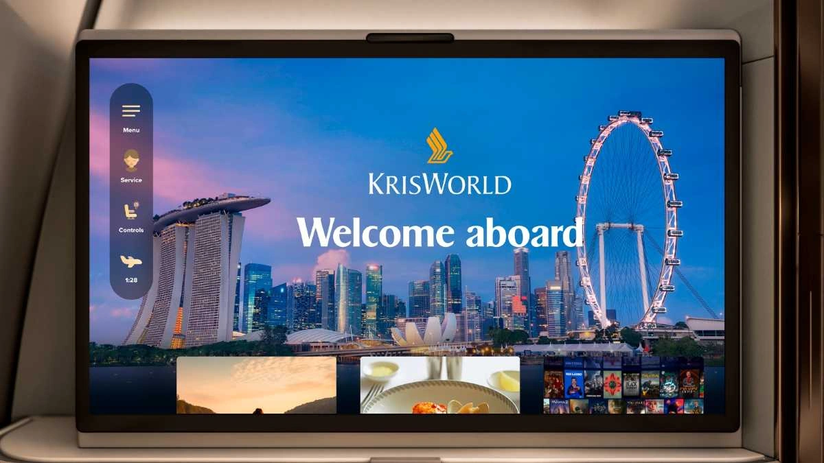 Singapore Airlines Rombak Hiburan Kabin, Layar 4K dan Starlink Mulai 2027
